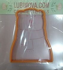 Трафарет форма " Мишка на Севере "